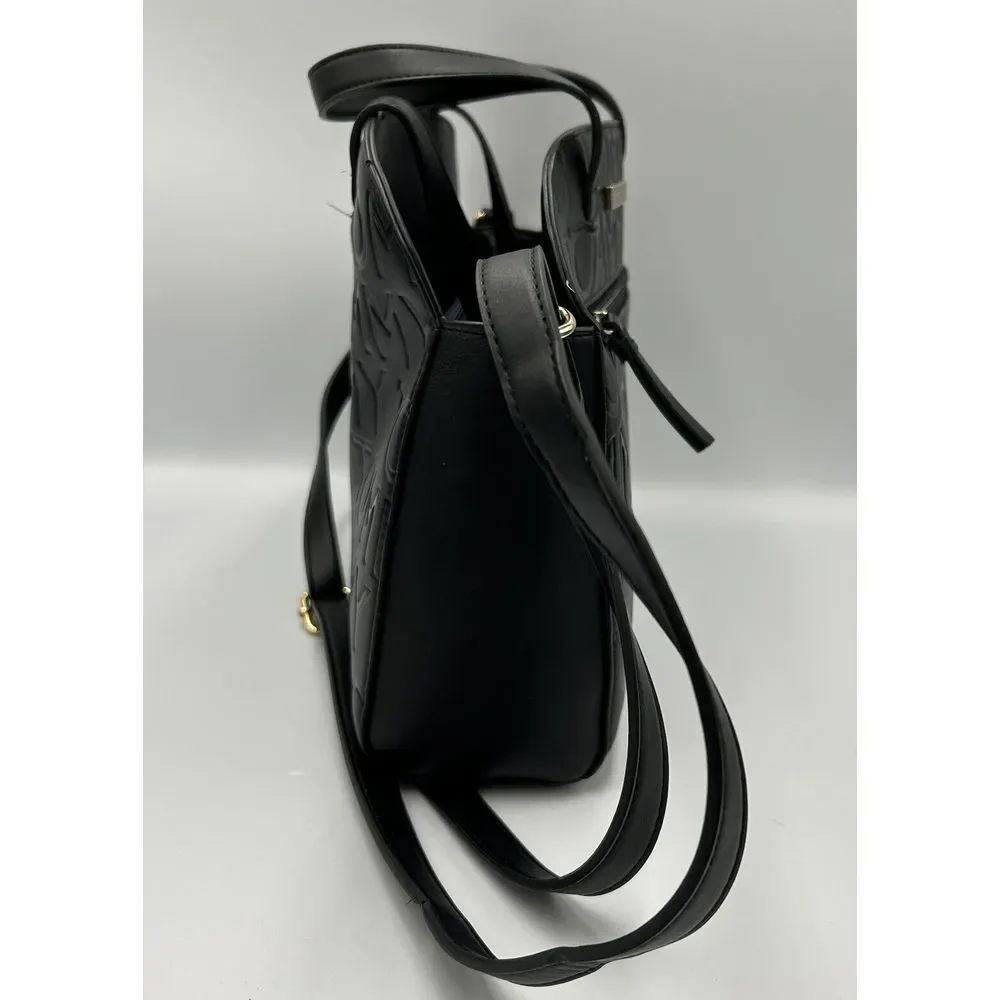 Tommy Hilfiger Black‎ Purse with Ajustable Shoulder/Handles Straps